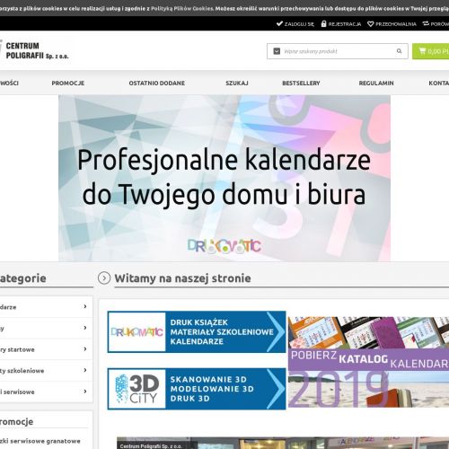 Warszawa - kalendarz książkowy na zamówienie