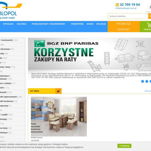 Tanie meble kuchenne w Warszawie