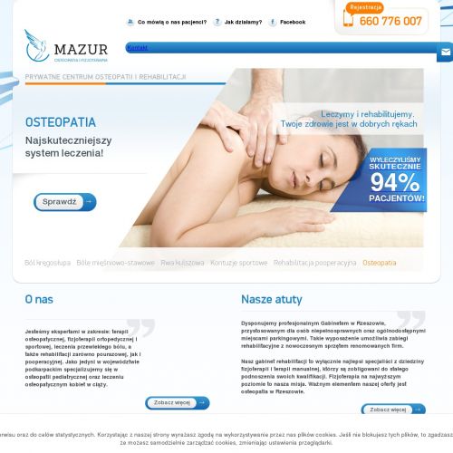 Fizjoterapeuta w rzeszowie w Rzeszowie