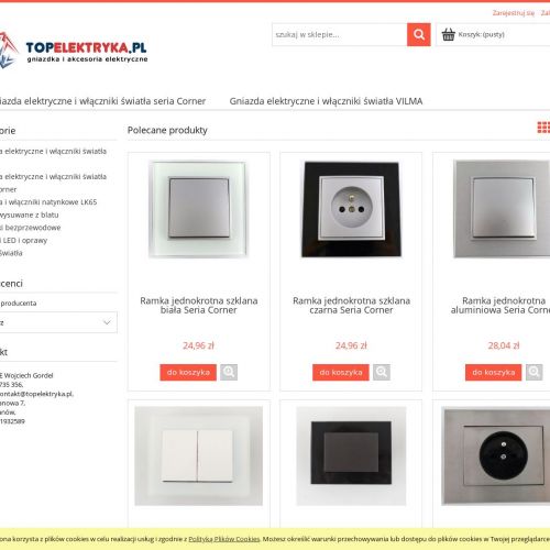 Włączniki światła vilma