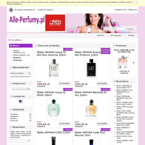 Perfumeria online