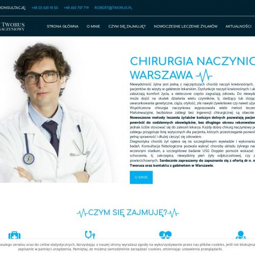 Warszawa - chirurg naczyniowy