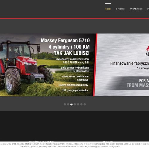 Ciągniki rolnicze massey ferguson