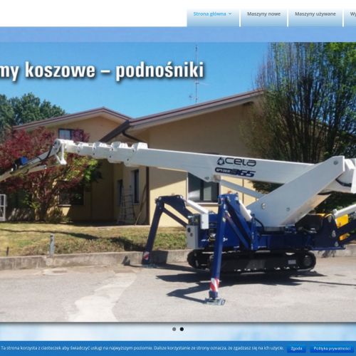 Podnośniki koszowe samojezdne
