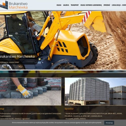 Projektowanie układanie kostki brukowej Radom