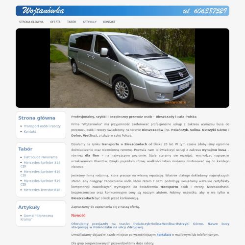 Ustrzyki Dolne - wynajem busa