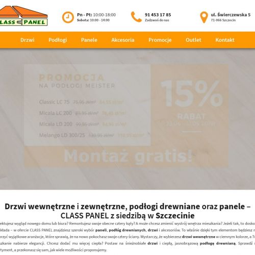 Szczecin - listwa wykończeniowa do paneli