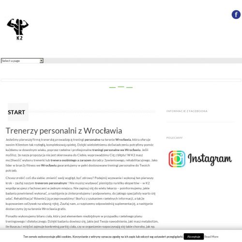 Wrocław - studio do treningów personalnych