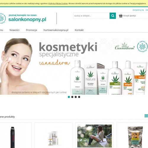 Kosmetyki z konopii na egzemę
