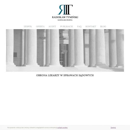 Warszawa - prawo medyczne kancelaria