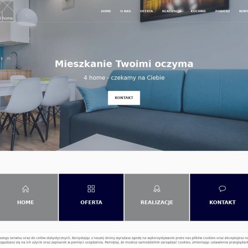 Aranżacja mieszkania dla młodych - Gdańsk