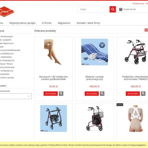 Orteza po operacji kolana