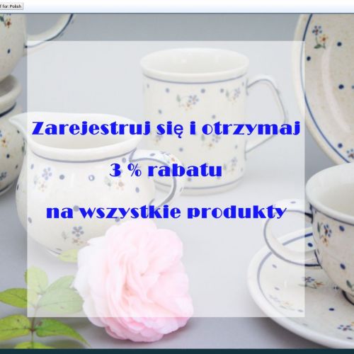 Lampa porcelanowa w Chodzieży