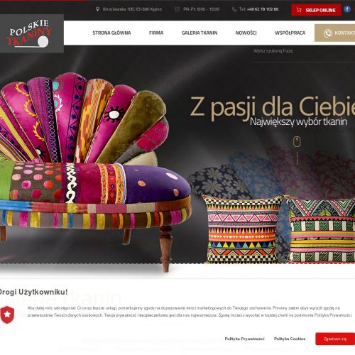 Hurtownia materiałów tapicerskich