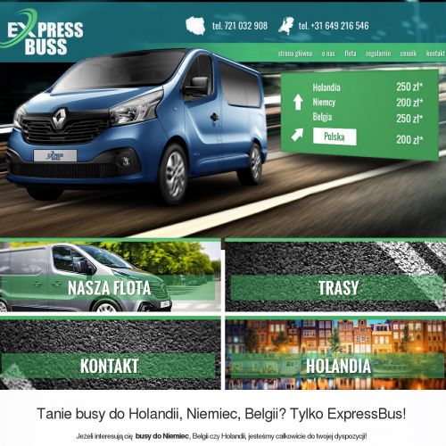 Tanie przewozy do holandii