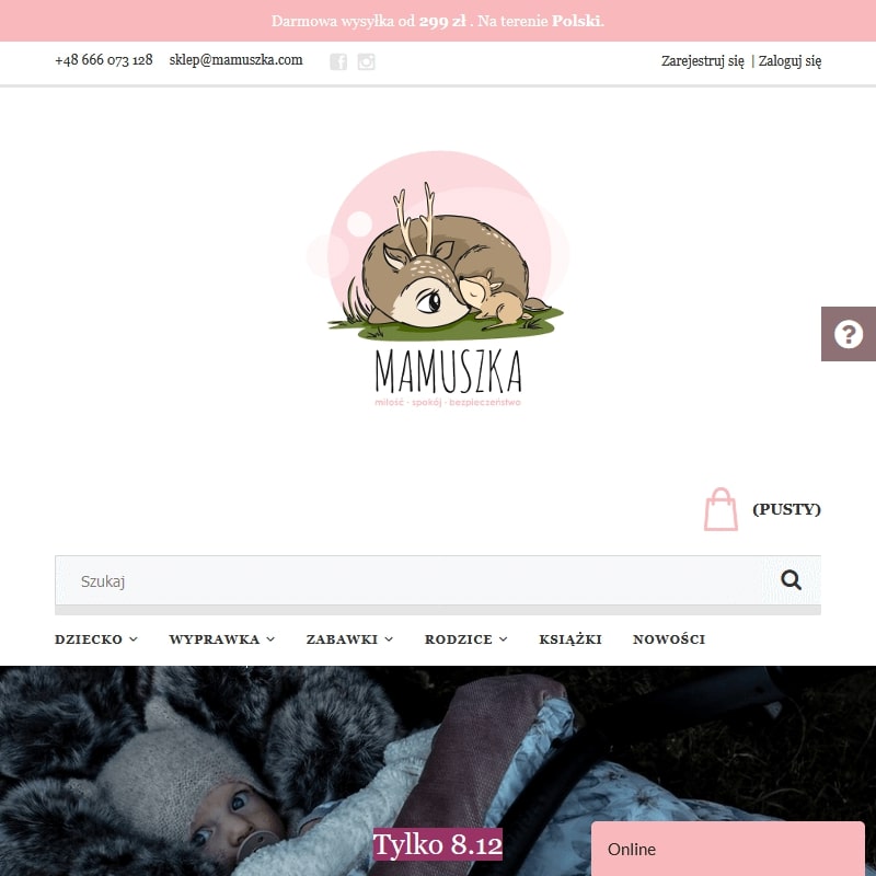 Kocyk bambusowy dla niemowląt