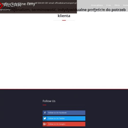 Transport ładunków całopojazdowych w Gliwicach