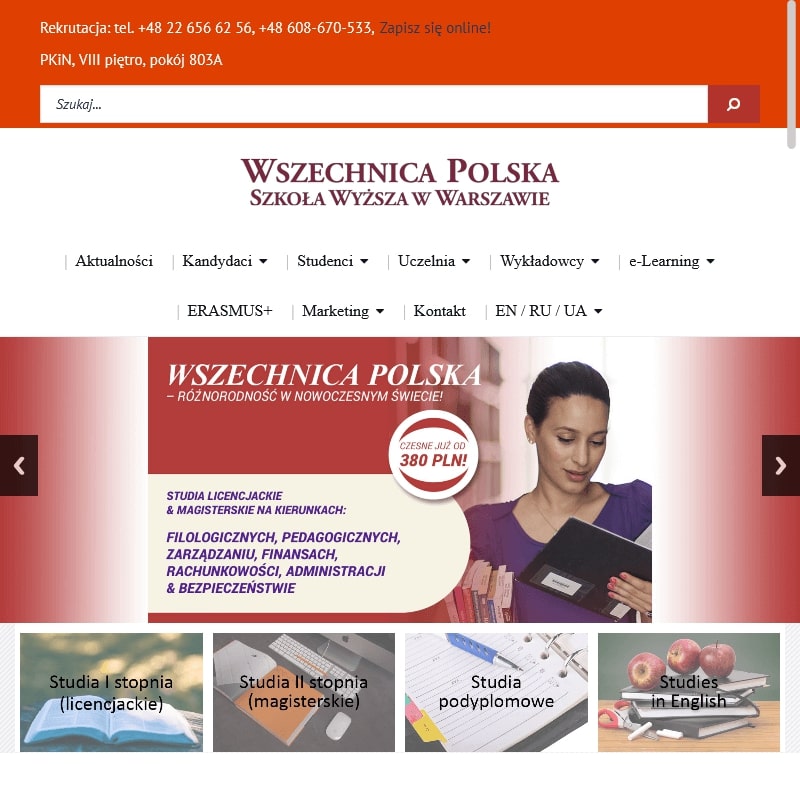 Warszawa - zarządzanie kryzysowe studia