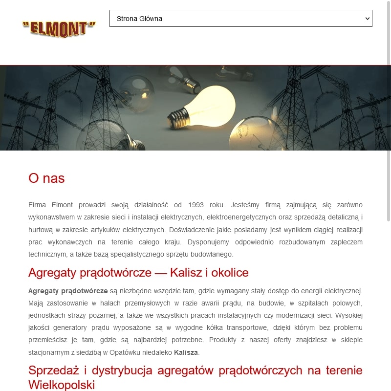 Wynajem agregatów prądotwórczych cennik w Kaliszu