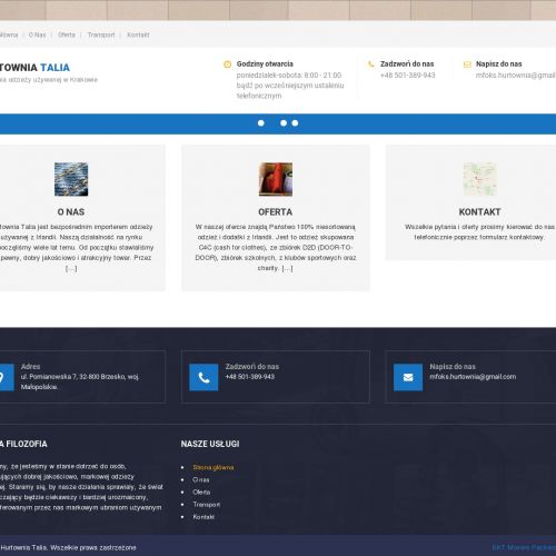 Hurtownia ciuchów używanych w Brzesku