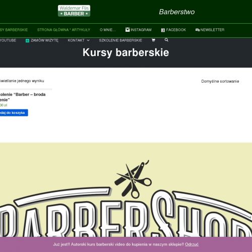 Kraków - kursy barberskie