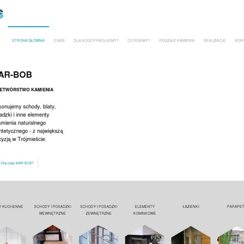 Schody marmurowe - Reda