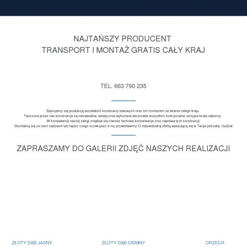 Garaże drewnopodobne podkarpackie