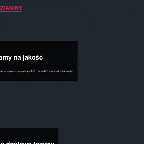 Dzianiny na metry - łódź