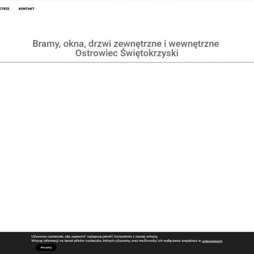 Kunów - drzwi wewnętrzne drewniane