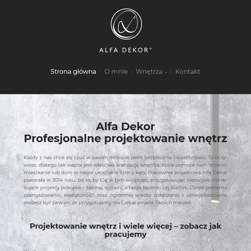 Piaseczno - projektowanie wnętrza