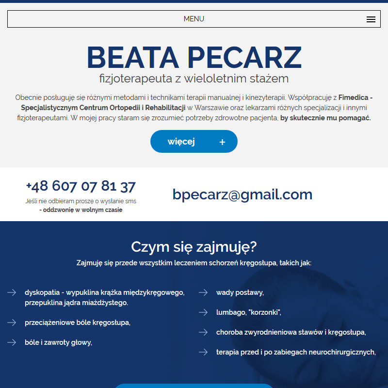 Dyskopatia leczenie w Warszawie
