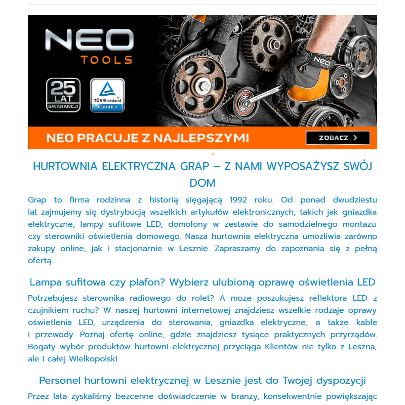 Leszno - bezpiecznik s hurt