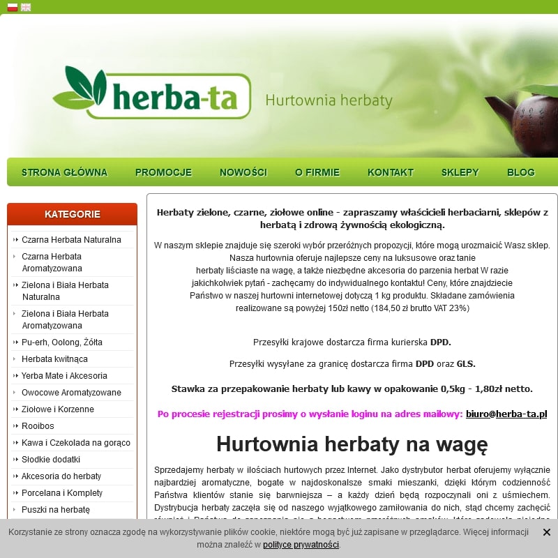 Herbaty smakowe