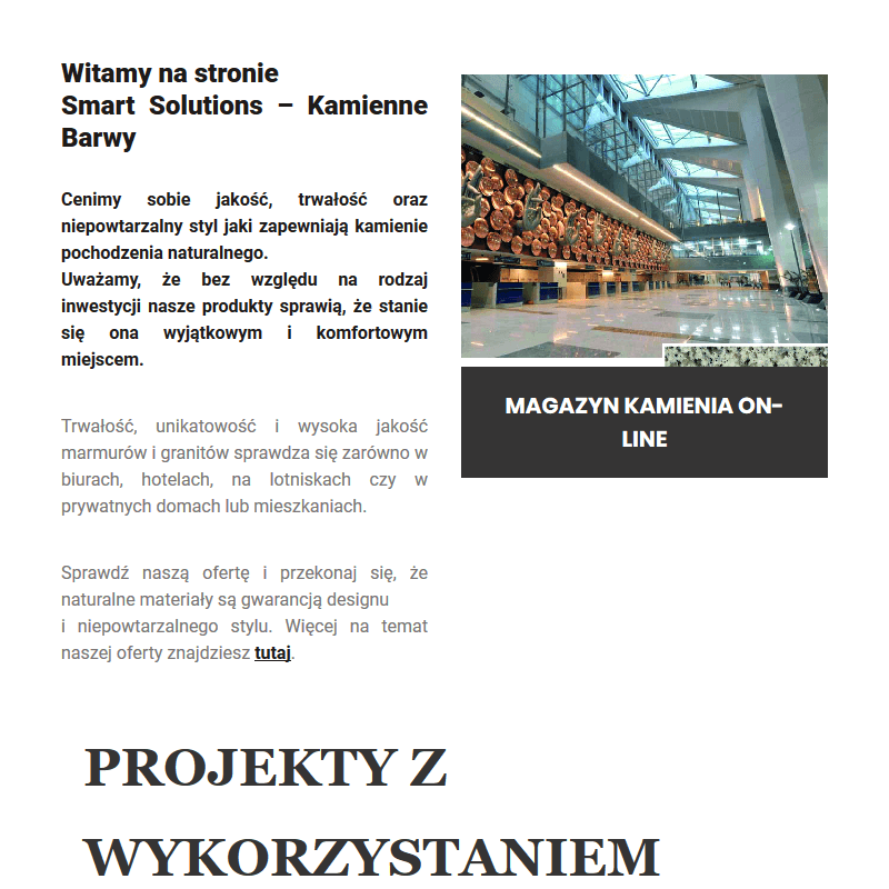 Bianco carrara c Warszawa