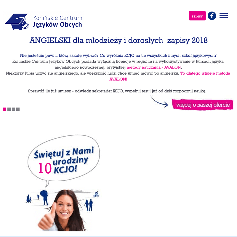 Konin - kursy języka angielskiego