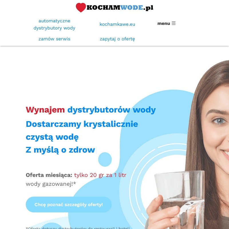 Dystrybutor wody bezbutlowy