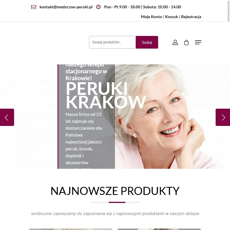 Kraków - peruki z prawdziwych włosów