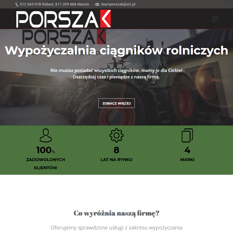 Wypożyczalnia ciągników rolniczych mazowieckie