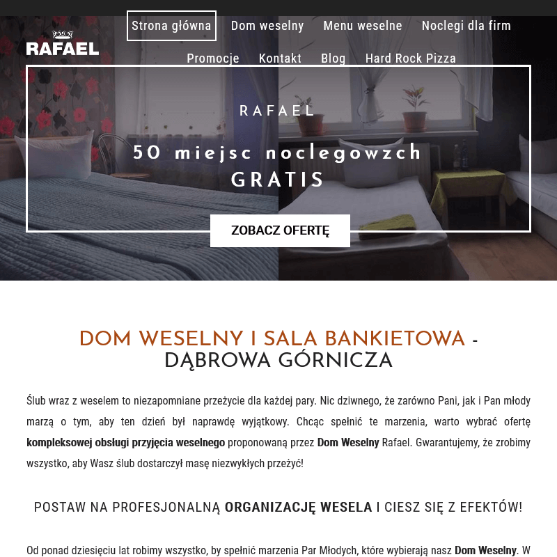 Olkusz - wynajem sali weselnej