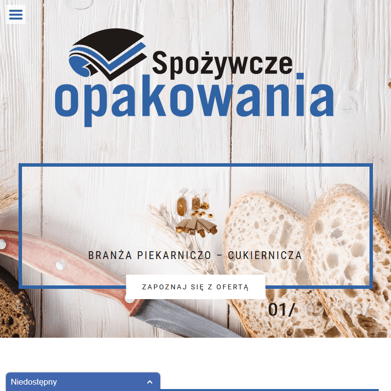 Opakowania cukiernicze - Poznań