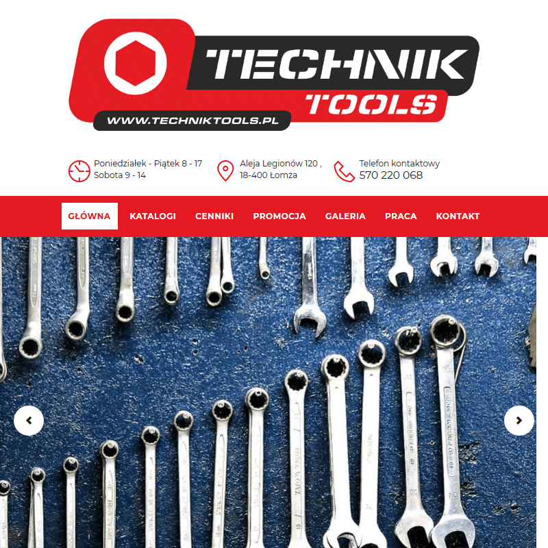 Łomża - narzędzia