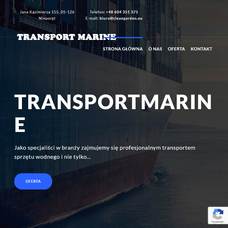 Łódź - transportowanie jachtów